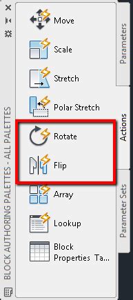 Image result for AutoCAD Dynamic Block Rotate