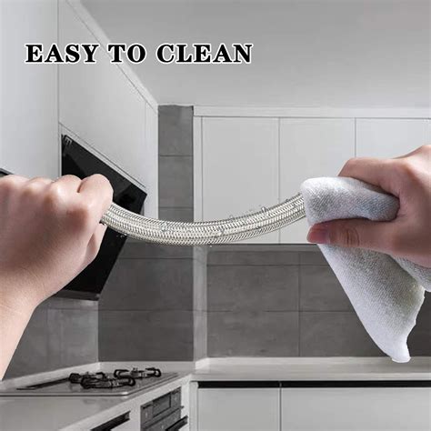 Hisencn Propane Stainless Braided Hose Adapter, 5FT India | Ubuy