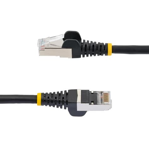NLBK-2M-CAT6A-PATCH StarTech.com | StarTech.com, 2m Cat6a, Black RJ45 ...