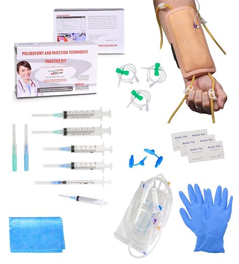 Phlebotomy and IV Practice Kit for Training Nurses Nepal | Ubuy