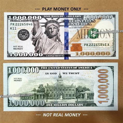 One Million Dollar Money Printable 1,612 1 Million Dollar Bill High