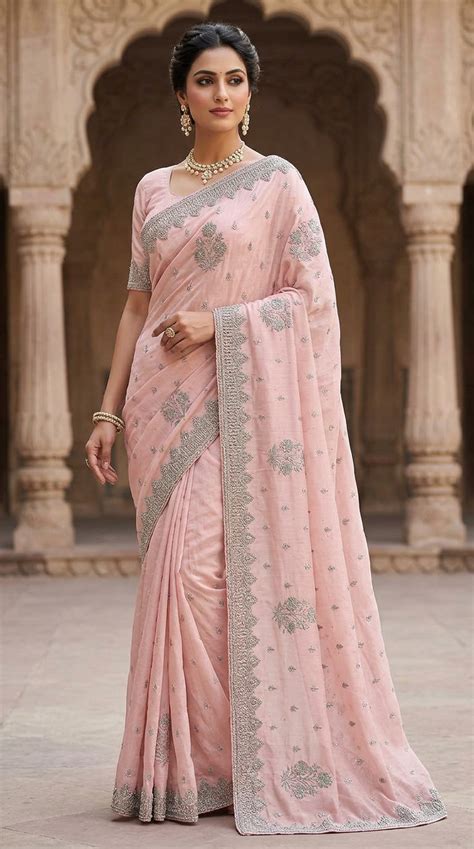 Designer Party Saree Organza Silk Shimmer – Sarees Collection Set