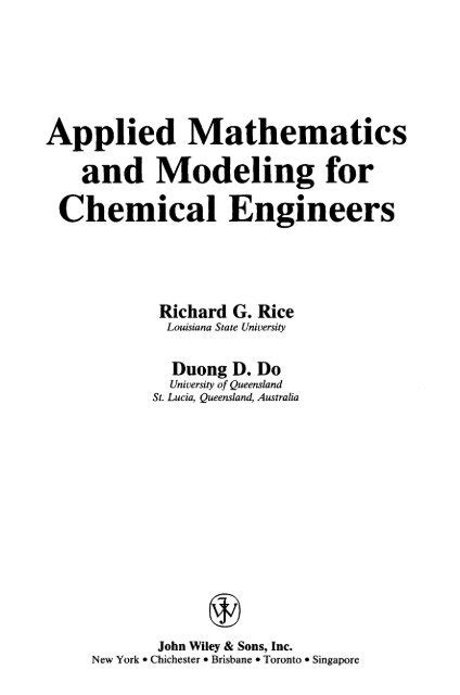 Image result for Applied Mathematical Modelling Applied Mathematics in Engineering