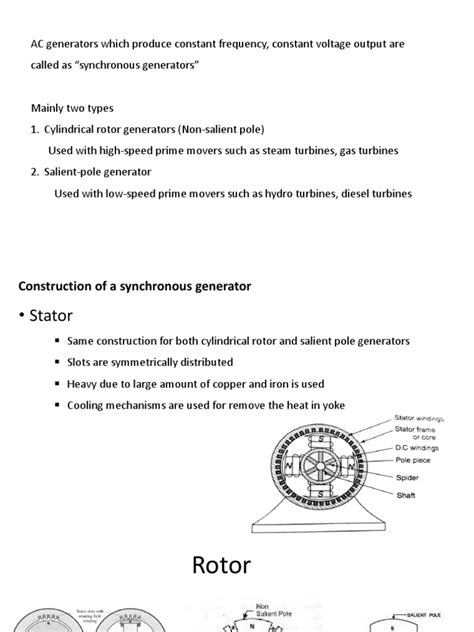 Image result for Synchronous Generator Basics