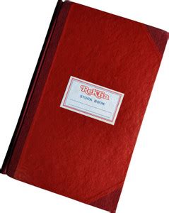 rekha binders Stock Book/Register No 20(501pages) 1-Part Record keeping ...