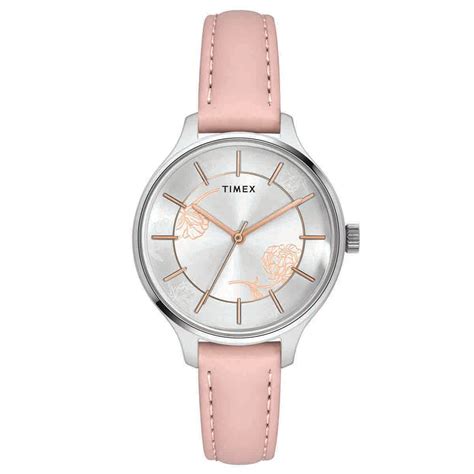 Timex 36 mm Silver Dial Women Analog Watch TWEL14805 – Only Watches