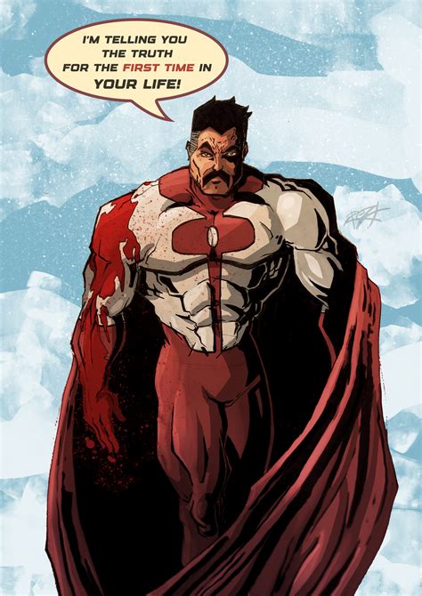 Art - Omni Man (from invincible) step by step — Hive