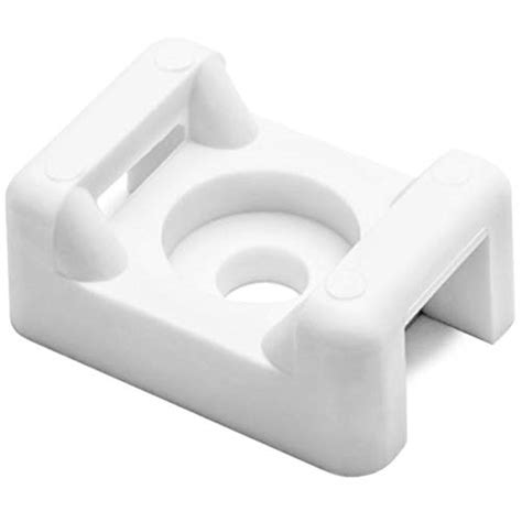 Hellermann Tyton CTM210C2 151-30504 Cable Tie Screw Mount White #8 ...