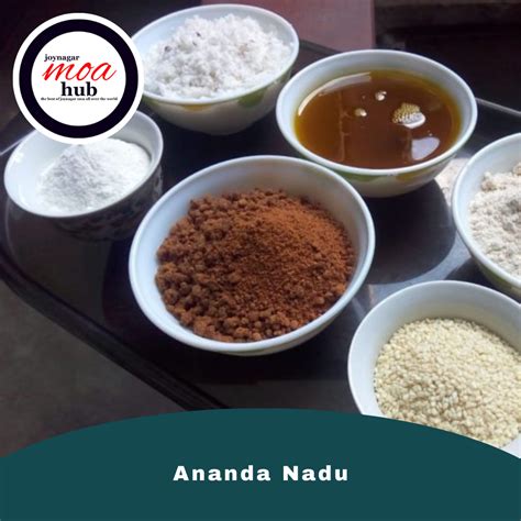 Ananda Nadu | Bengali Ananda Naru Recipe | Sweet Nadu | Banglar Pithe ...