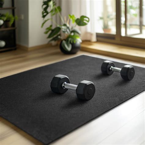 Amazon.com: Mohawk Home Heavy Duty Rubber Stall Mat - Gym Floor- Under ...