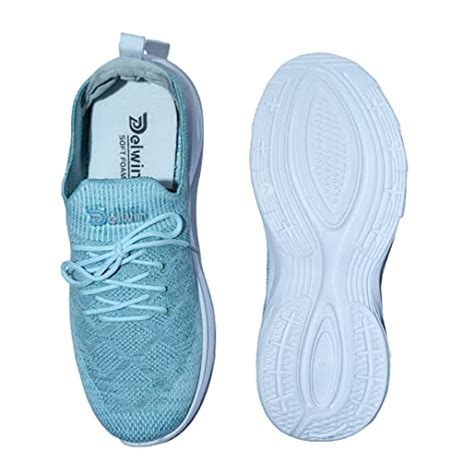 Buy DELWIN Shoes for Women's, Casual Shoes, Lace up Lightweight ...