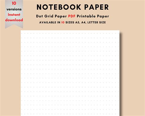Notebook Paper Types 的图像结果