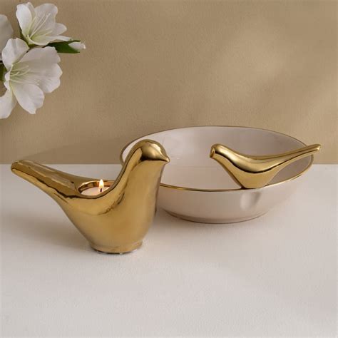 Buy Canova Opt Aviora Ceramic Bird Decorative Bowl from Home Centre at ...