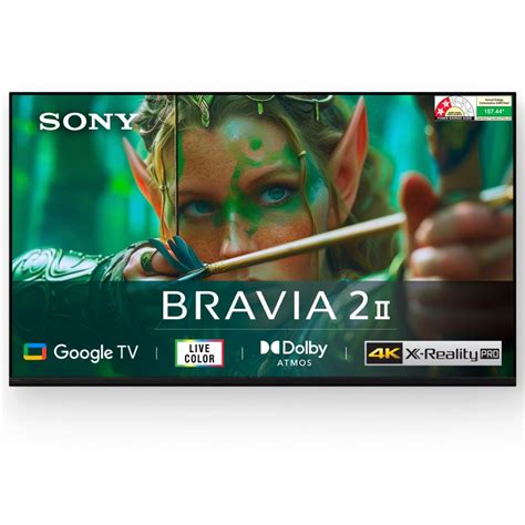 Buy Sony 126 cm (50 inches) BRAVIA 2 II 4K Ultra HD Smart LED Google TV ...