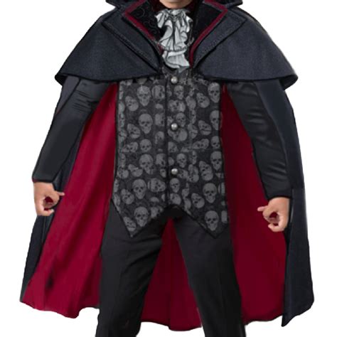 Buy Fun World Inc. Noble Vampire Halloween Scary Costume Male, Adult ...