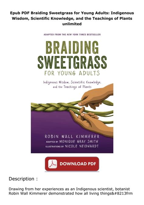 Epub PDF Braiding Sweetgrass for Young Adults: Indigenous Wisdom ...