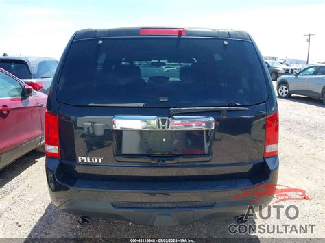 2015 Honda PILOT EX-L GAS - 5FNYF3H56FB015924