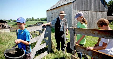 Farm lessons: Garfield Farm offers campers a peek into 1840s life ...