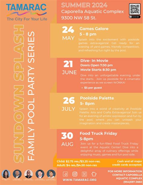 Activities - Caporella Aquatic Center