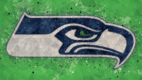 Seattle Seahawks Logo In Light Green Background 4K HD Seattle Seahawks ...