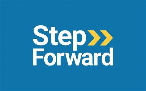 Image result for Step Forward Logo Design