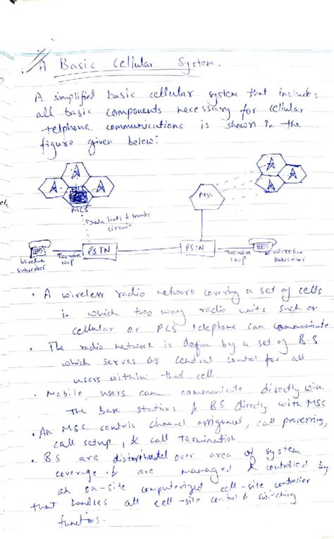 Cellular System Overview: Key Components and Access Techniques (MC ...