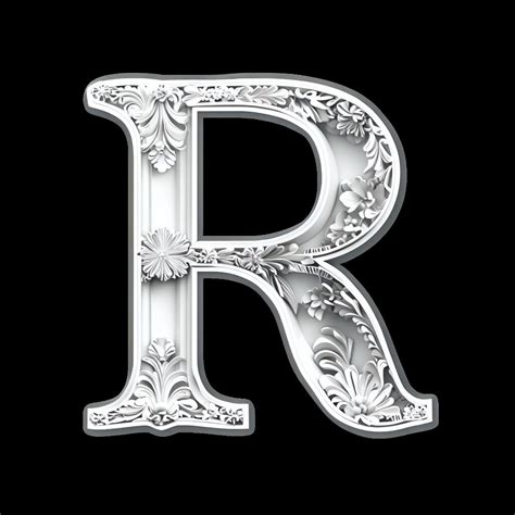 Vibrant Graffiti Letter R Monogram on Urban Wall Art Monogram - Playground