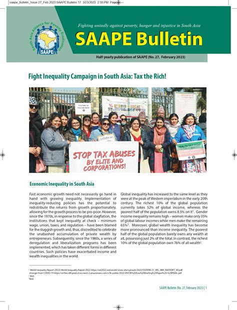 South Asia Alliance for Poverty Eradication (SAAPE)
