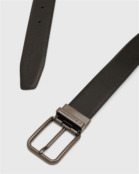 Black Brown Solid Belt - Wendelina