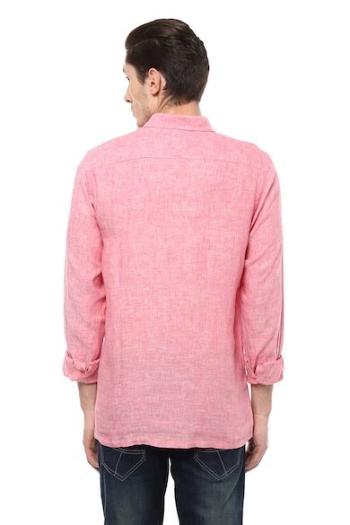 Buy Men Red Regular Fit Full Sleeves Formal Shirt Online - 254263 ...