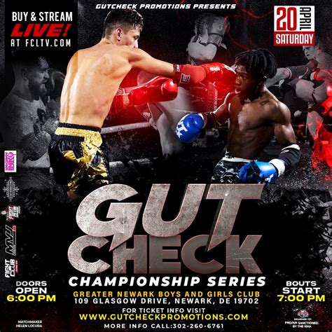 Gut Check Championship Series | April 20th, 2024 Live Stream