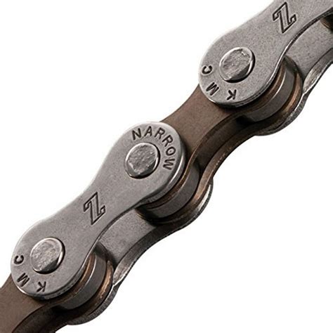 Kmc Z50 Bicycle Chain (6 7 Speed, 1/2 X 3/32 Inch, 116 L, Dark Silver ...