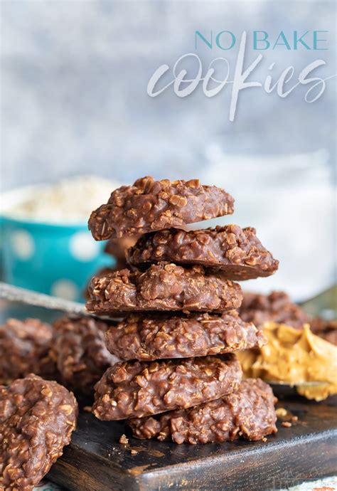 Easy No Bake Cookies - Mom On Timeout