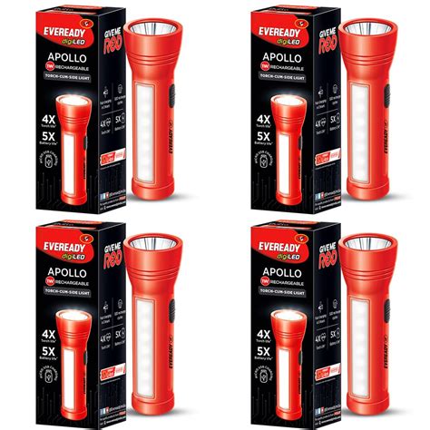 Eveready Apollo DL 20 Flashlight | Torch Cum Emergency Light | Pocket ...