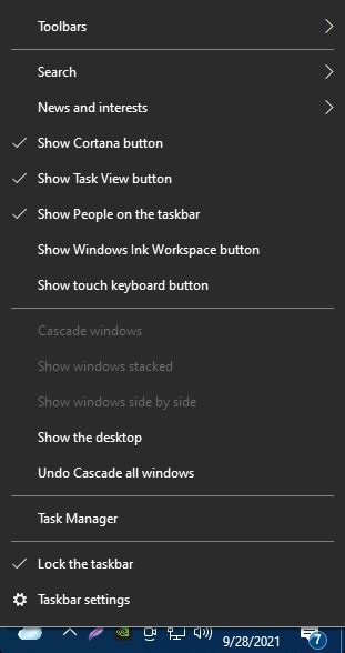 Remove Weather From Taskbar 的图像结果