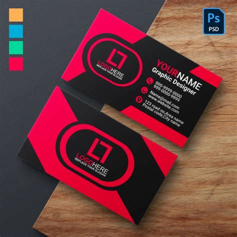 Business Card Template Photoshop 的图像结果