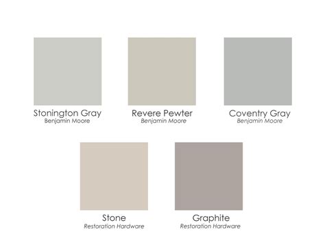 Warm Grey Paint Colors