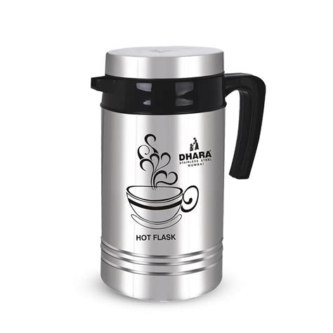 Buy Dhara Stainless Steel Tea Star Double Wall Insulated Carafe 800ml ...