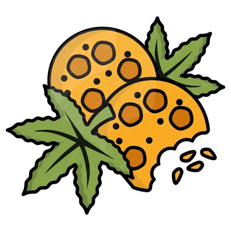 Premium Vector | Hemp weed homemade cookies concept space biscuits ...