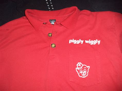 Piggly Wiggly employee shirt. I was in a PW near New Orleans in the mid ...