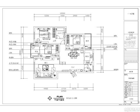 110平米家庭室内设计平面图_土巴兔装修效果图