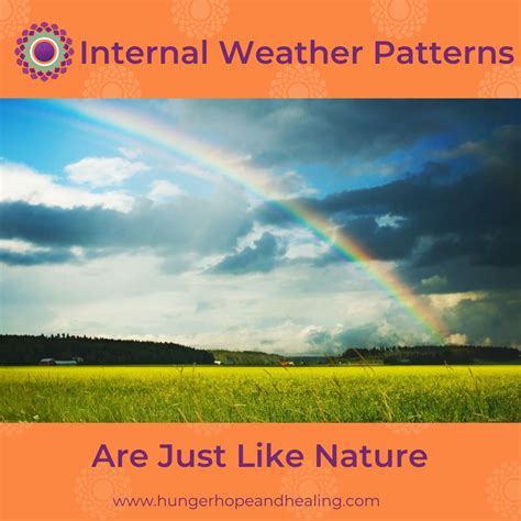 As changeable as our internal weather patterns can be, reflecting on the natural world can be ...