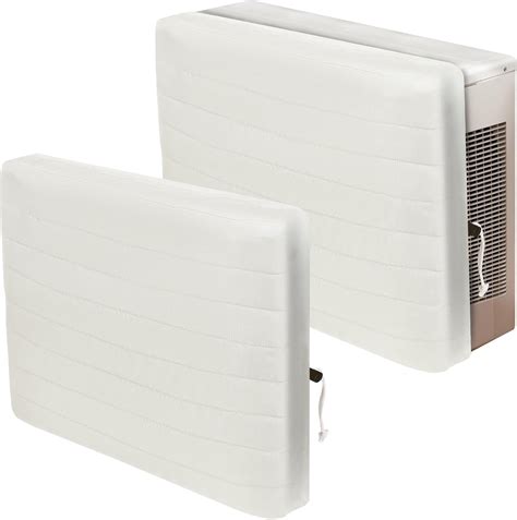 Amazon.com: Mifoci 2 Pieces Winter Indoor Air Conditioner Cover AC ...