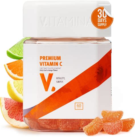 Amazon.com: V ITAMINA Premium Vitamin C - Chewable Vitamin C 250 mg per ...