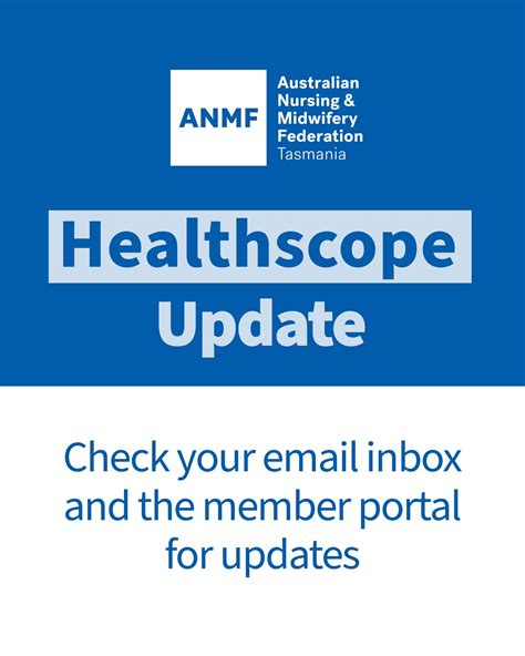 ANMF Tasmania | Are you a current ANMF member working at Healthscope ...