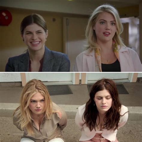 EXCLUSIVE: “The Layover” stars, Kate Upton and Alexandra Daddario kiss ...