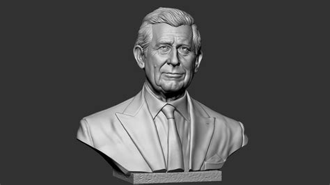 Charles III 3D model 3D printable | CGTrader