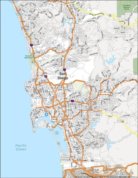 San Diego Neighborhood Map - GIS Geography