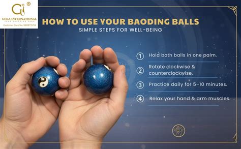 Gola International Chinese Yin Yang Health Ball with Chimes/Baoding ...