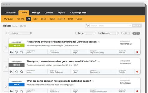 Customer Service Management Software 的图像结果
